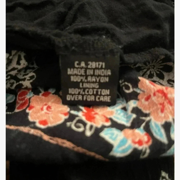 Papa Vancouver Boho Tunic Long Sleeve Top Size XL - Picture 8 of 12